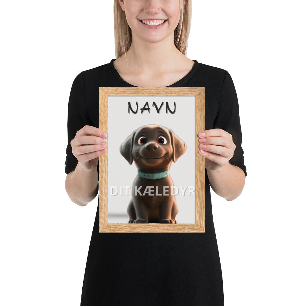 PawPoster – Personligt Kæledyrsportræt i Tegneseriestil