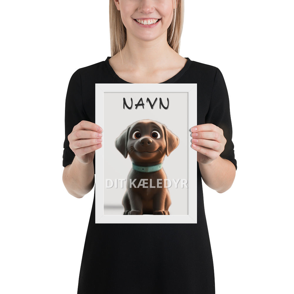PawPoster – Personligt Kæledyrsportræt i Tegneseriestil