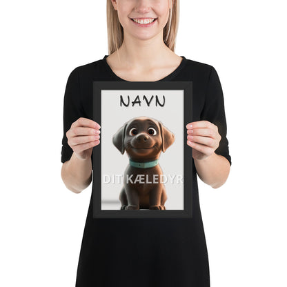 PawPoster – Personligt Kæledyrsportræt i Tegneseriestil